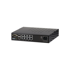 Switch WISP PoE Administrable de 8 puertos Gigabit + 2 SFP, 250W, entrada de 110-120 Vca y 210-230 Vca