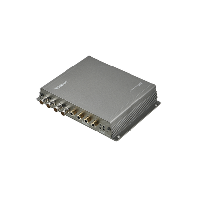 Convertidor de cámaras análogas HD a IP / 4 canales / Hasta 4 MP / 4 Tecnologías (TVI, AHD, CVI y CVBS)