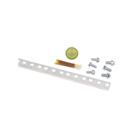 Kit de 10 Piezas de Barra Vertical para Tierra Física, de 2m de Largo, para Montaje en Rack