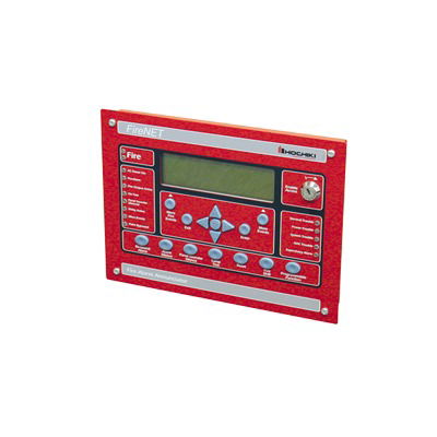 Anunciador Serial Para Paneles FireNET, 320 Caracteres, Color Rojo