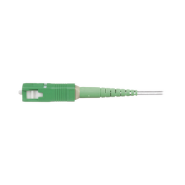 Conector de Fibra Óptica Tipo Splice-On, Monomodo SC/APC, Para Fibra de 250/900um, Color Verde