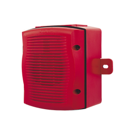 Bocina para Exterior, Montaje en Pared, Color Rojo