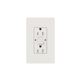 Tomacorriente, receptaculo color blanco,125V 15A resistente a manipulaciones.