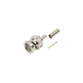 Conector BNC Macho para Mini Coaxial 1164A, 8212 (CCTV).