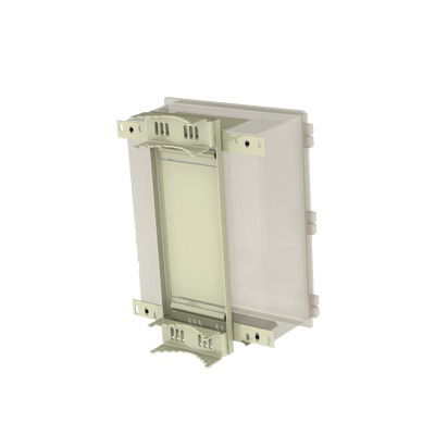 Montaje de poste para gabinete NEMA TXG-4050 y TXT-4050