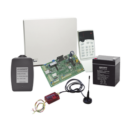 Kit de Alarma RUNNER8/16 con Comunicador MN02LTEM, Gabinete, Batería y Trasmformador