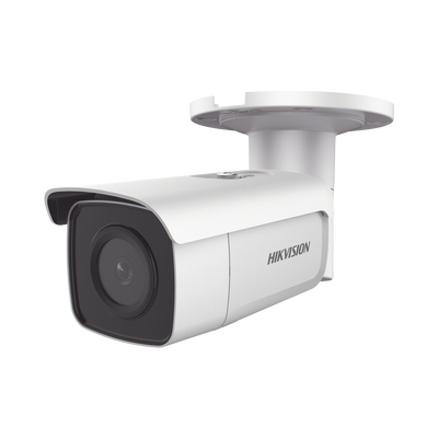Bala IP 8 Megapixel (4K) / Lente 2.8 mm / 80 mts IR EXIR / Exterior IP67 / H.265+ / Ultra Baja Iluminacion / PoE / Videoanaliticos Integrados