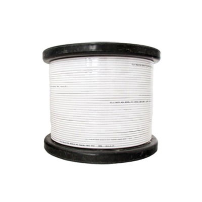 Caja de Cable 305 m, RG59 + 2 Hilos Calibre 18 Color Blanco. Caja de Cable 305 m, RG59 + 2 Hilos Calibre 18 Color Blanco.