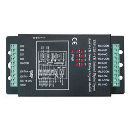 Módulo de entrada y salida de alarma (4 entradas y 4 salidas de alarma) interfaz RS-485 Módulo de entrada y salida de alarma (4 entradas y 4 salidas de alarma) interfaz RS-485