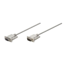 Cable Serial DB9 Macho a Hembra 1.8 metros Cable Serial DB9 Macho a Hembra 1.8 metros