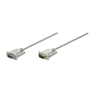 Cable Serial DB9 Macho a Hembra 1.8 metros Cable Serial DB9 Macho a Hembra 1.8 metros
