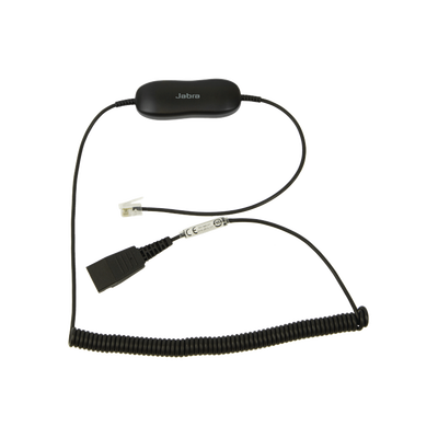 GN1216 cable enroscado para telefonos AVAYA 96xx/16xx QD a RJ-9 (88001-04)