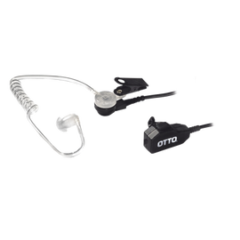 Kit de Micrófono-Audífono Comercial de 2 cables para KENWOOD NX-340/320/420, TK-3230/3000/3402/3312/3360/3170