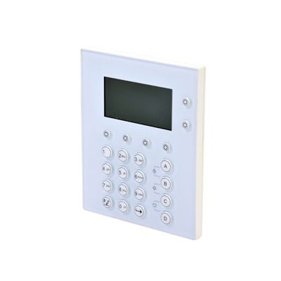Teclado con pantalla de LED Organico