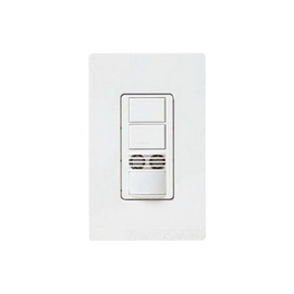 Interruptor con Sensor de Ocupación, Doble Tecnología Para Detección de Movimiento, Color Blanco