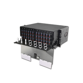 Panel de Conexión de Fibra Óptica (RIC3) Para Rack de 19in, Acepta 12 Placas Quick Pack, Hasta 288 Fibras, 4 UR Panel de Conexión de Fibra Óptica (RIC3) Para Rack de 19in, Acepta 12 Placas Quick Pack, Hasta 288 Fibras, 4 UR