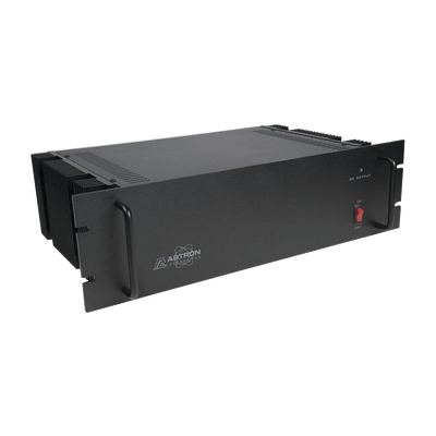 Fuente de poder Astron regulada montaje en rack, Ent: 220 Vca, Sal: 13.8Vcd, 35A, con circuito de respaldo. (Bajo Pedido)
