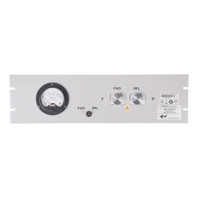 Wattmetro tipo 43, montaje de panel para Rack Estandar de 19 pulgadas (3 UR).