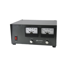 Fuente de poder 13.8Vcd con medidor de 220V, 35A, lineal regulada