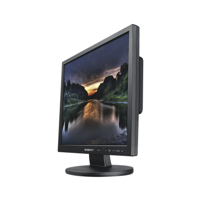 MONITOR LED 19 PULGADAS PARA CCTV / CONEXIONES BNC, DVI, HDMI
