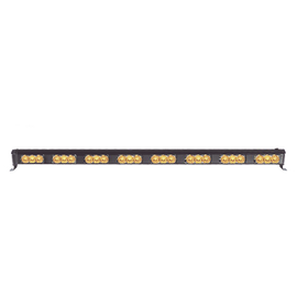 Barra de luces LED direccionadora de tráfico color ambar de 30