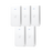 5 Access Point UniFI doble banda, cobertura 180°, MIMO 2x2 de pared para habitaciones de hotel.
