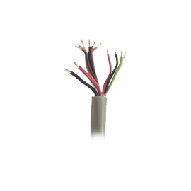 Retazo 55 metros de cable color gris para Sistemas de Alarmas de Intrusión y Control de Acceso. ( 5 pares calibre 22) ( 1 par calibre 18 )