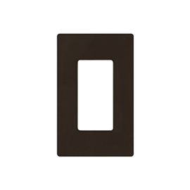 Placa de pared color café,  para un Control Remoto PICO, switch o atenuador.