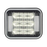 Luz perimetral LED PriZm ™ II de 7x9 con bisel, lente de color y REF 8, claro