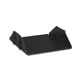 Charola Doble Para Soportar Equipo en Racks de 152 mm de Profundidad, de 19in, 3UR, Color Negro