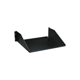 Charola Para Soportar Equipos en Racks, de 19in, Solida, 3UR, Color Negro