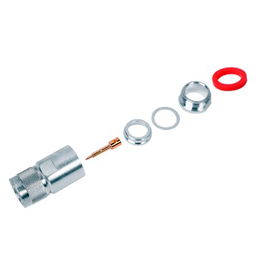 Conector N Macho de Rosca para Belden 7977A (RF-600), LMR-600, CNT-600. Conector N Macho de Rosca para Belden 7977A (RF-600), LMR-600, CNT-600.