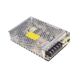 Fuente de poder industrial de CD, 24 Vcd, 2,5 A., 60 Watt, con gabinete.