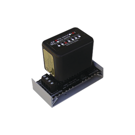 Protector modular para 2 pares, campo reemplazable, con base, circuito de 5 V