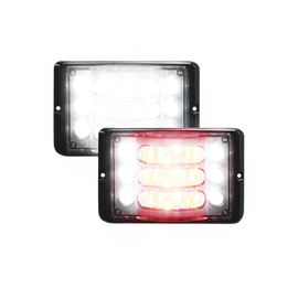 Luz direccional de 3 niveles rojo/claro