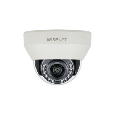 Cámara Domo Interior 4 Megapíxel (AHD),600TVL (CVBS) / Lente 4 mm / IR 25 m / dWDR / HLC / BLC