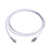Patch Cord TERA Cat5e 10/100BASE-T, de 2 pares y conector modular, LS0H, Color Blanco, 2 metros