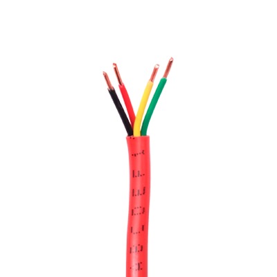 Cable PLENUM FPLP Calibre 18, 4 Conductores.