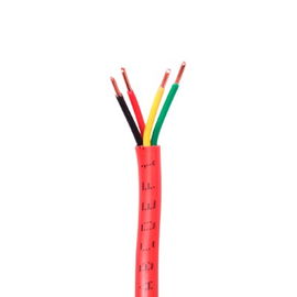 Cable PLENUM FPLP Calibre 18, 4 Conductores.