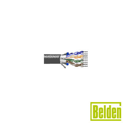 Cable de 12 pares trenzados, estañados, aislados de calibre AWG24 (7x32).