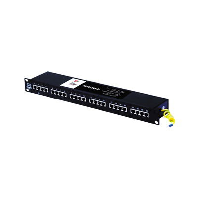Protector PoE de 24 puertos para 10/100/1000 Mbps (Cat5e) Protector PoE de 24 puertos para 10/100/1000 Mbps (Cat5e)