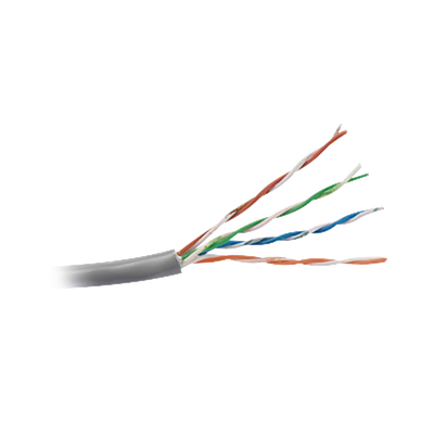 Retazo de Cable de 25 mts Cat5e, UL, CM, Hecho en México, Intemperie (Resistencia UV)