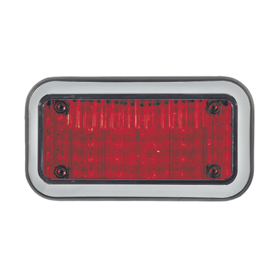 Luz Perimetral 3X7 y LED rojos, con bisel