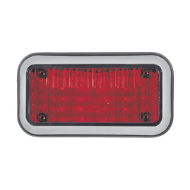 Luz Perimetral 3X7 y LED rojos, con bisel