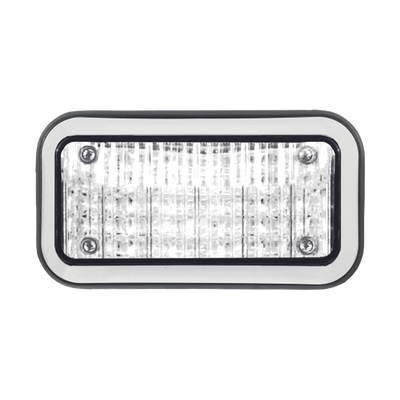 Luz Perimetral 3X7 y LED rojos, con bisel