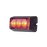 Luz Auxiliar Brillante con 3 LEDs, Color Rojo, Mica Transparente