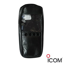 Funda de piel reforzada para radios IC-F3021S/ 4021S/ 3021T/ 4021T. Funda de piel reforzada para radios IC-F3021S/ 4021S/ 3021T/ 4021T.