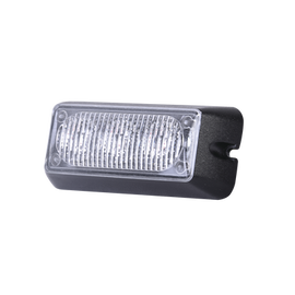 Luz auxiliar brillante con 3 LEDs, color ámbar, mica transparente