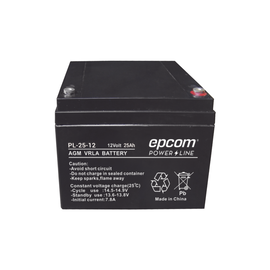 Batería con Tecnología AGM/VRLA, 25 Ah. 12 Vcd Batería con Tecnología AGM/VRLA, 25 Ah. 12 Vcd