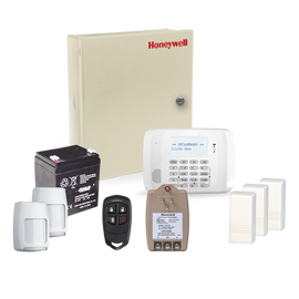 Kit inalámbrico / Panel VISTA48LA con teclado 6162RF receptor inalámbrico / 3 contactos 5816 / 2 PIR 5800PIR / 1 Llavero inalambrico / Bateria y Transformador